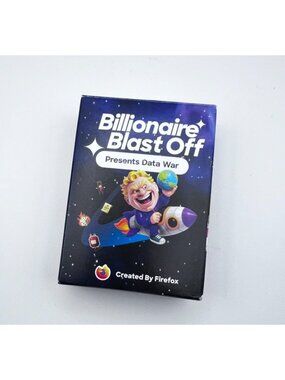 Billionaire Blast Off Card Game By Firefox Brand New - TwitchCon 2025